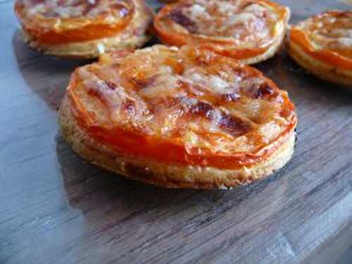 Tarte du dimanche N°3:tomate et parmesan