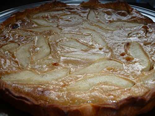 Tarte poire chataigne