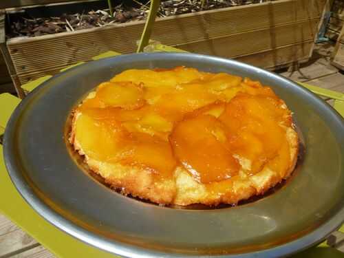 Tarte tatin à la mangue