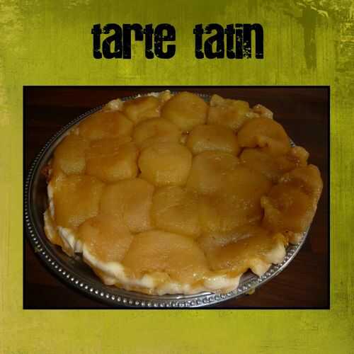 Tarte tatin express