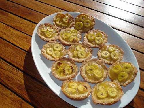 Tartelettes à la banane