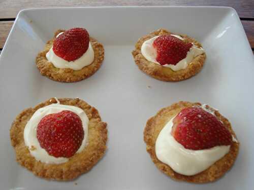 Tartelettes à la fraise