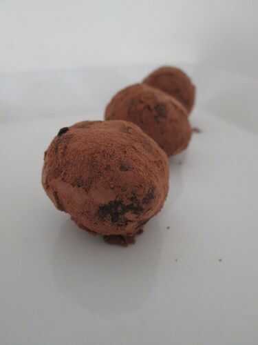 Truffes au chocolat et aux épices