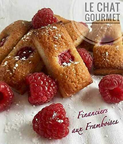 Financiers aux framboises