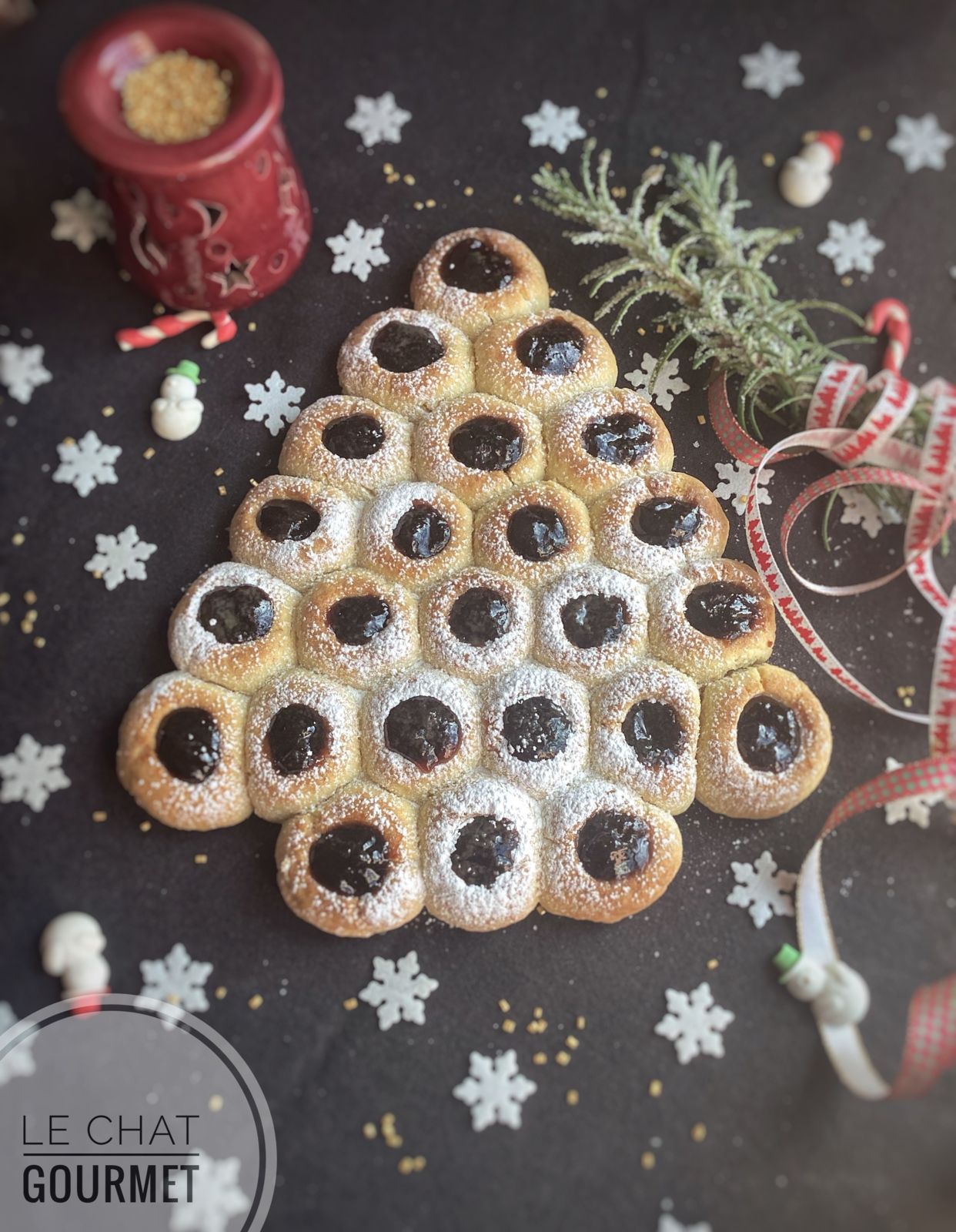 Tarte Sapin de Noël 