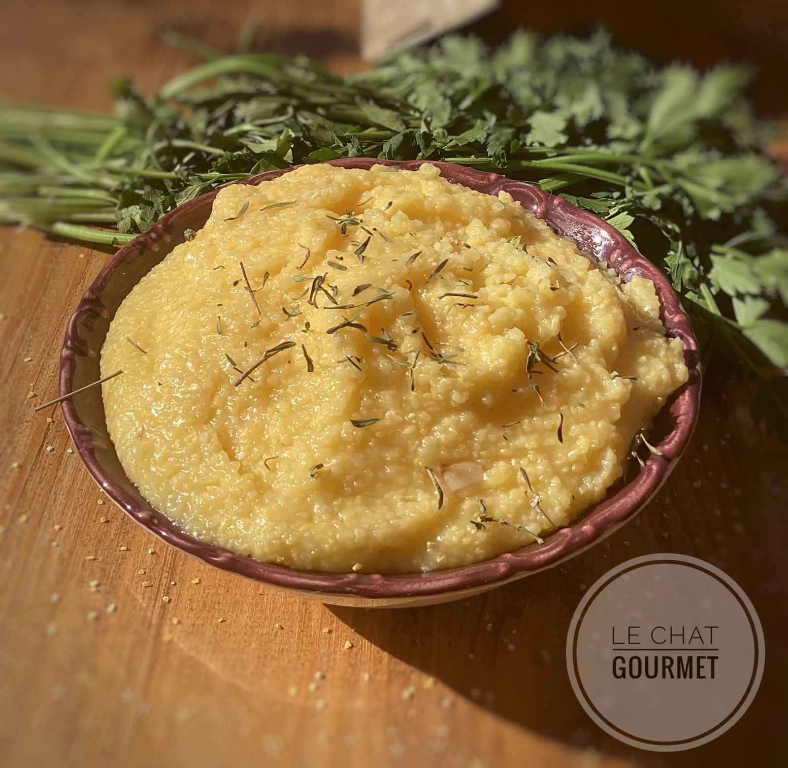 Mayi moulen (polenta crémeuse)