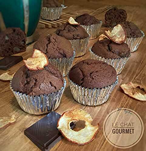 Muffins au chocolat et aux poires