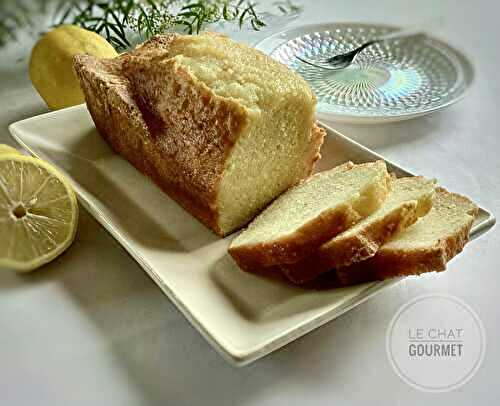 Cake au citron de Pierre Hermé 