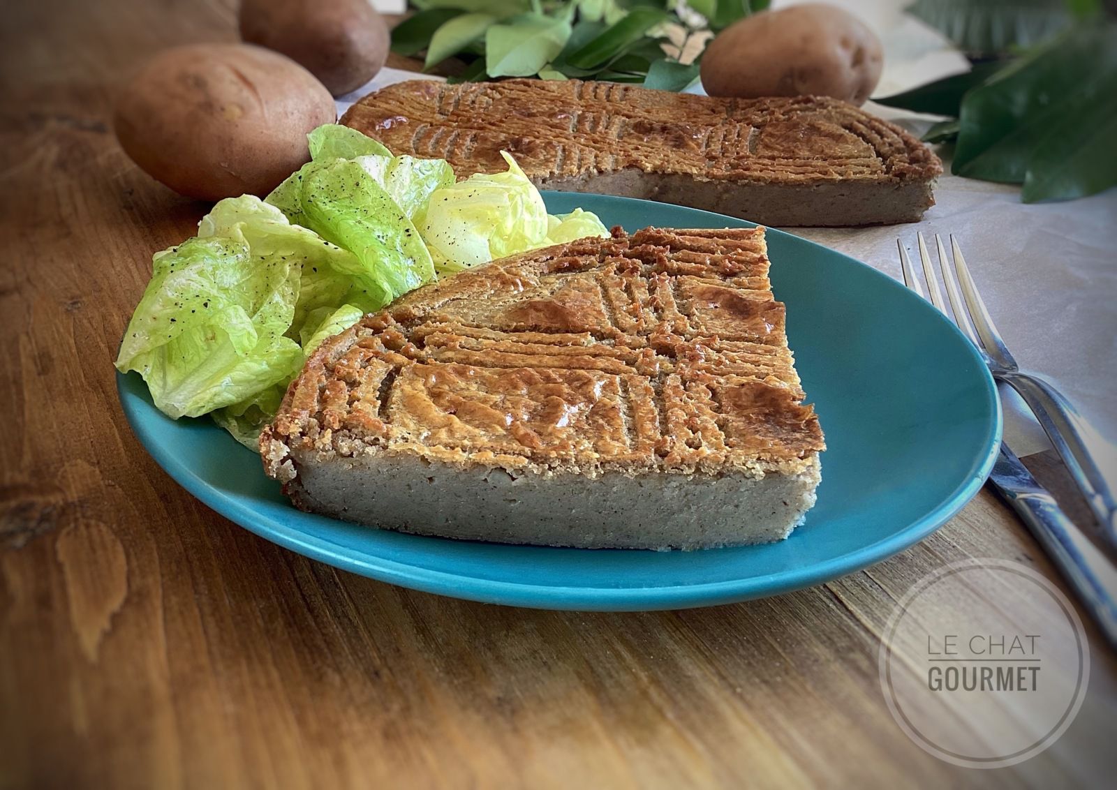 Kouign patatez - Galette de pommes de terre bretonne 