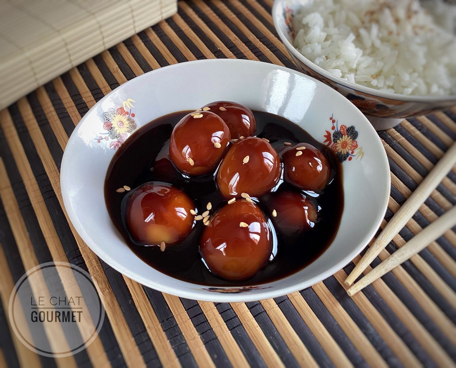 Oeufs de caille sauce Teriyaki rapide 