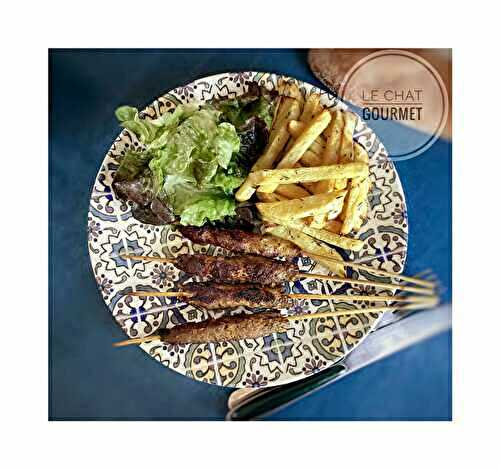 Brochettes de kefta marocaines