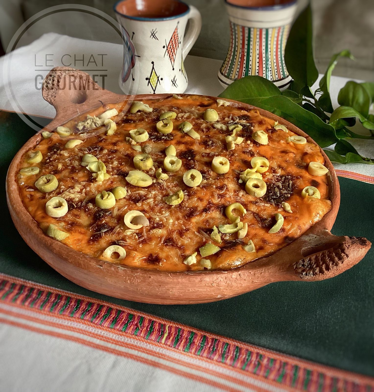 Gratin de pommes de terre et thon, béchamel façon tunisienne