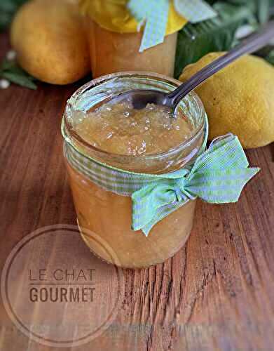 Confiture de citron de Lenôtre
