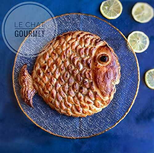 Poisson d’avril feuilleté au saumon