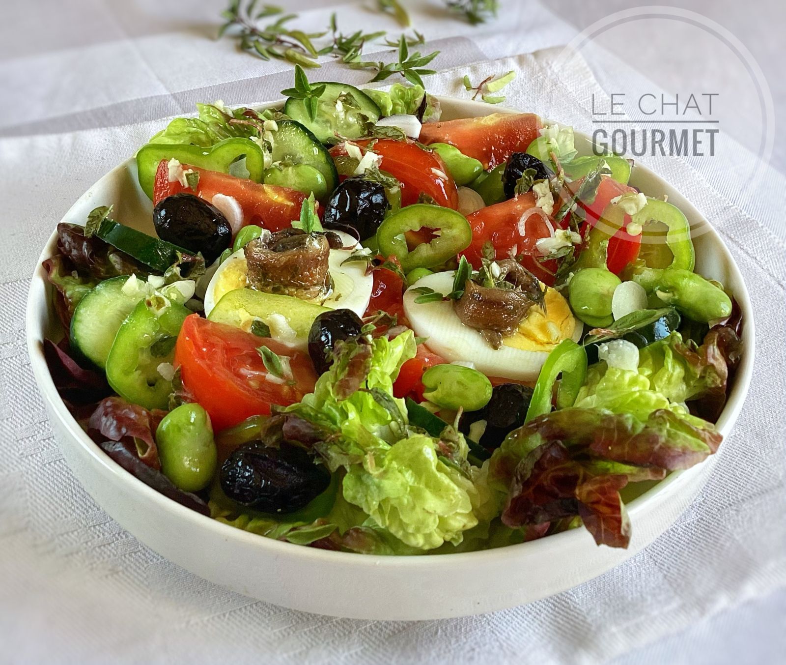 Salade niçoise de David Lebovitz