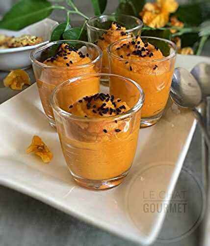 Crémeux de carottes au cumin