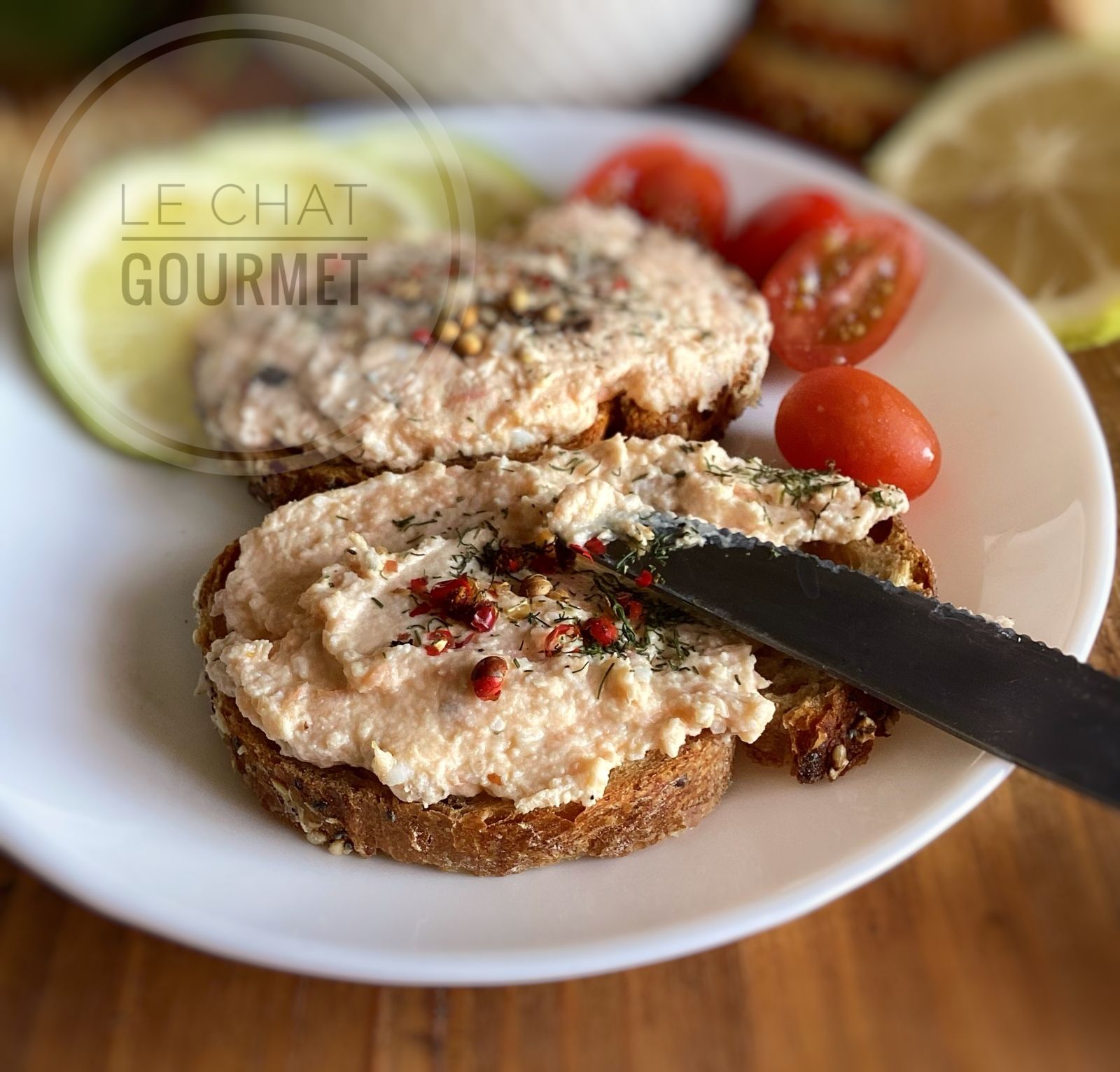 Rillettes de saumon fumé 