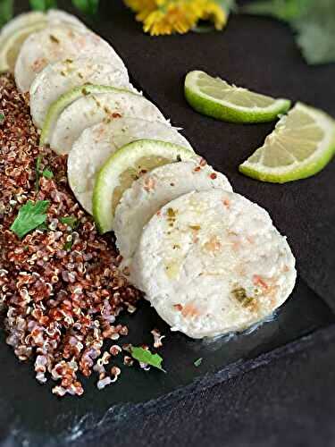 Roulé de poisson aux crevettes