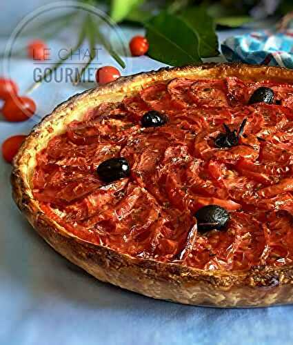 Tarte aux tomates et aux amandes de Yotam Ottolenghi