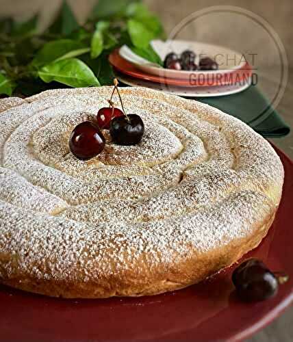 Tarte russe aux cerises