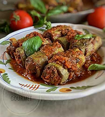 Courgettes farcies à l’italienne 