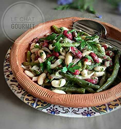 Salade aux 3 haricots