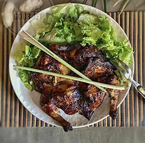 Poulet grillé à la citronnelle et au gingembre 