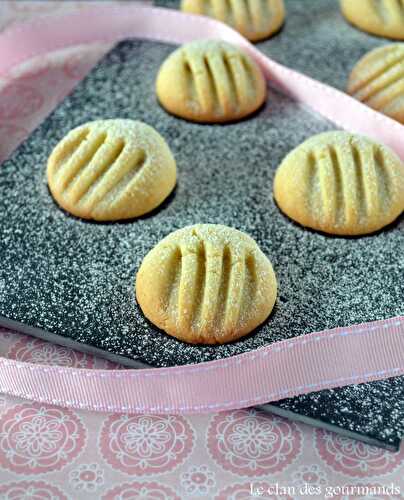 Biscuits "pattes de chat"