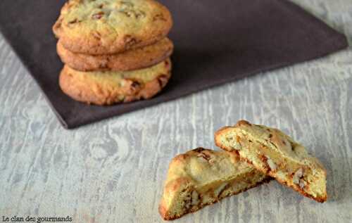 Cookies aux noix de pécan caramélisées - Le clan des gourmands