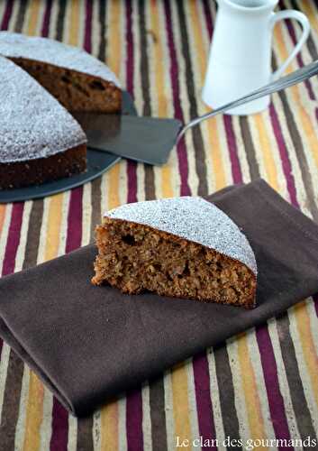 Gâteau au miel et noix de pécan