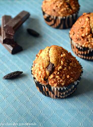 Muffins au chocolat et à la fève de tonka