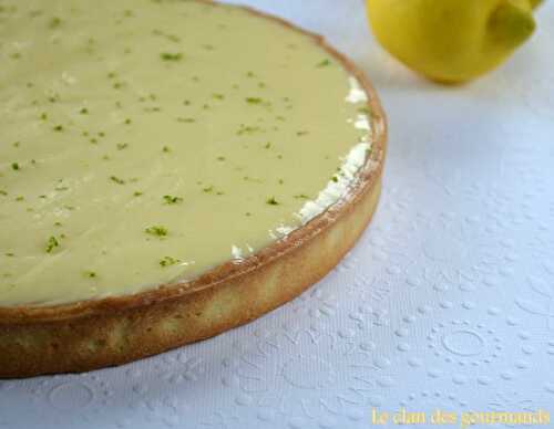 Tarte au citron douceur