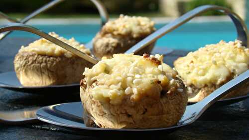 Bouchée de champignon farci