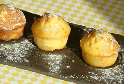 Bouchées fondantes au citron confit