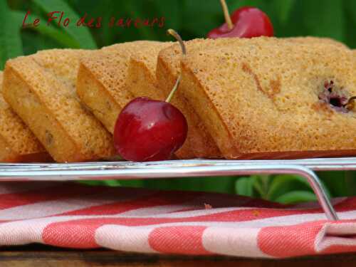 Financiers cerises au beurre de verveine