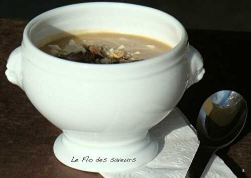 Soupe de marrons aux saveurs asiatiques