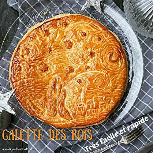 Galette des rois très facile - LE JARDIN ACIDULÉ