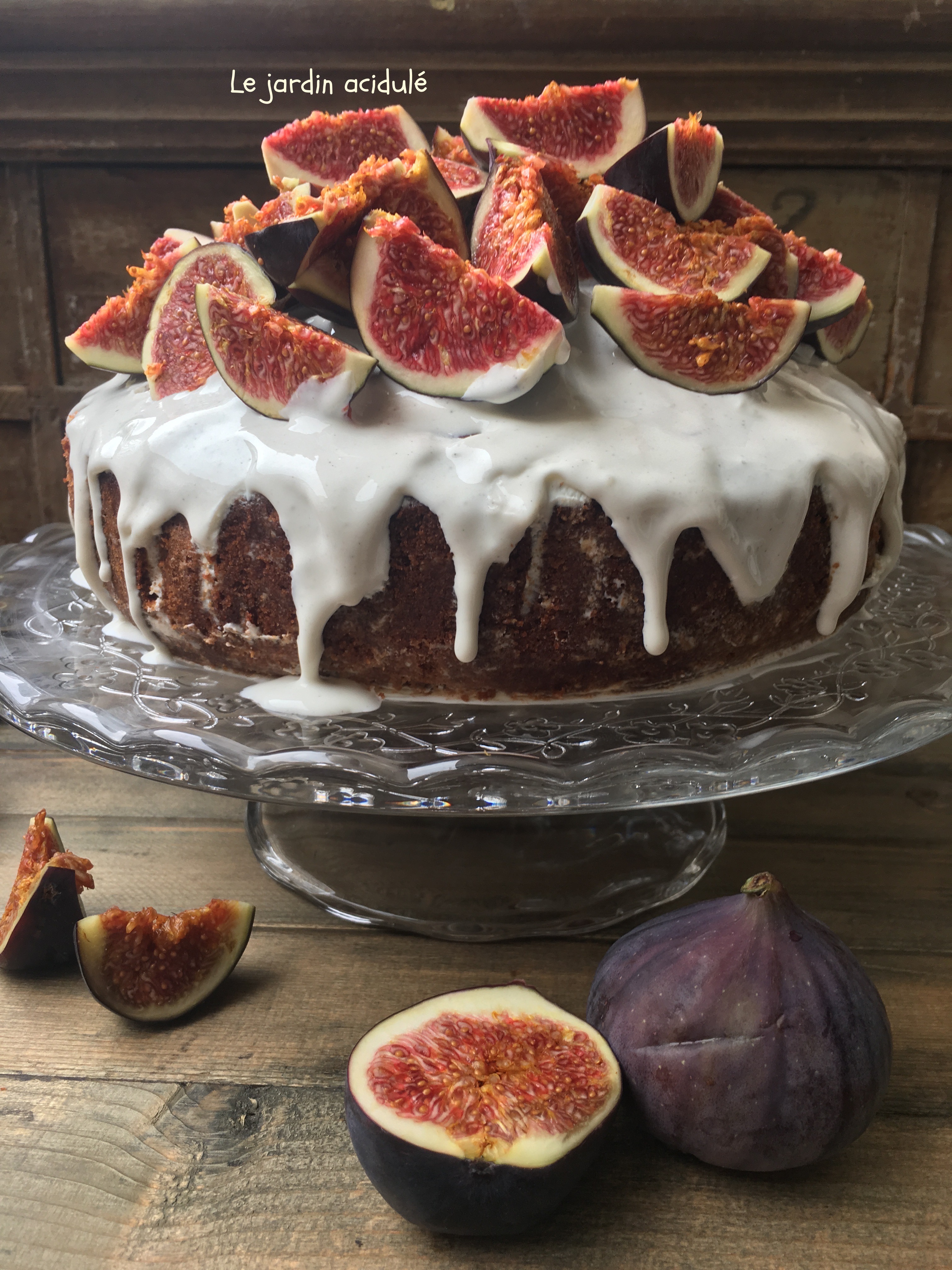 Gâteau à huile d'olive et au citron - LE JARDIN ACIDULÉ