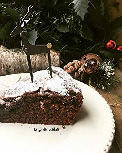 Le gâteau au chocolat hyper moelleux - LE JARDIN ACIDULÉ