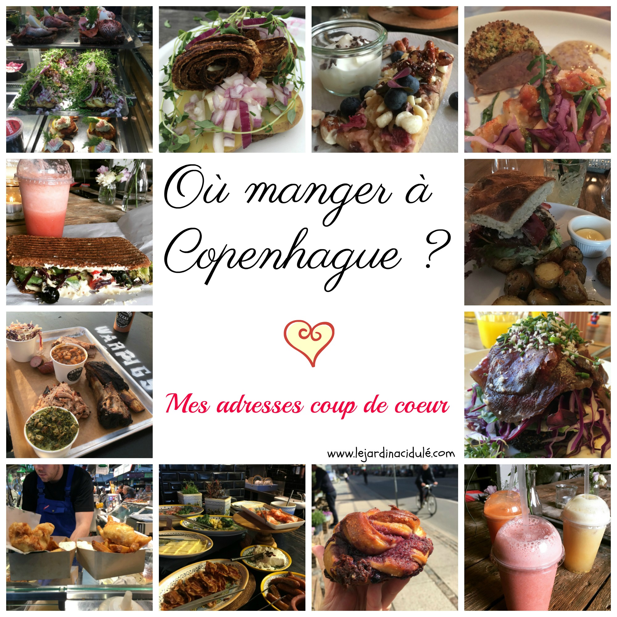 Où manger à Copenhague - LE JARDIN ACIDULÉ