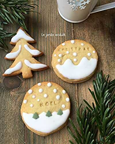 Petits biscuits de Noël - LE JARDIN ACIDULÉ