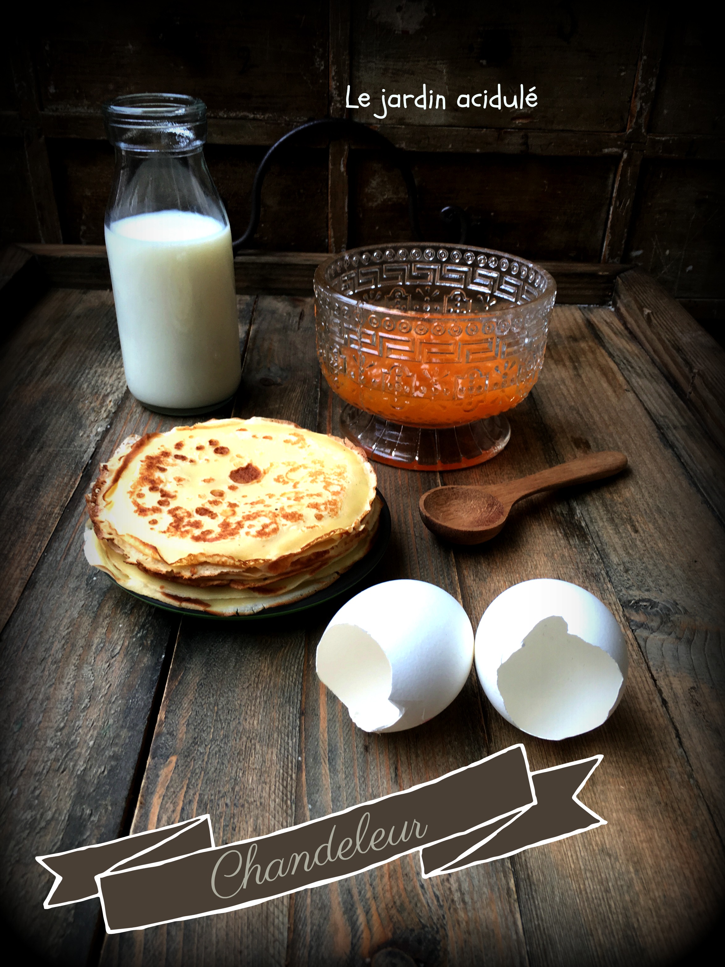 Recette de crêpes classiques - LE JARDIN ACIDULÉ