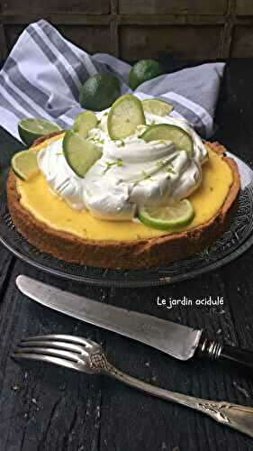 Recette de la Key lime pie américaine - LE JARDIN ACIDULÉ