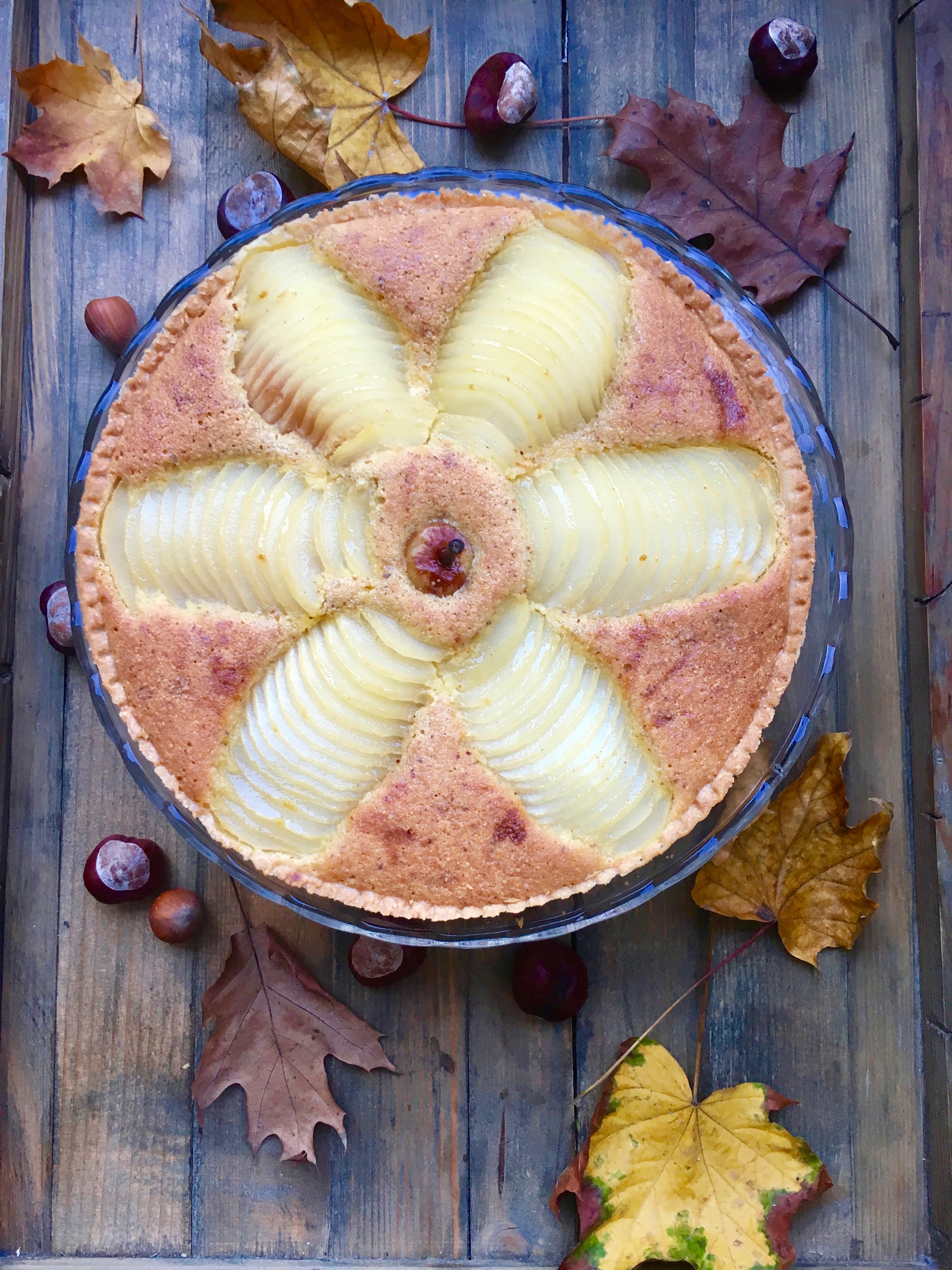 Tarte Bourdaloue - pears tart - LE JARDIN ACIDULÉ