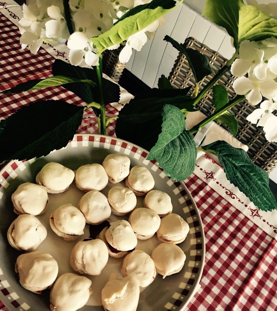 MACARONS FRAMBOISE (MOCHES MAIS BONS )