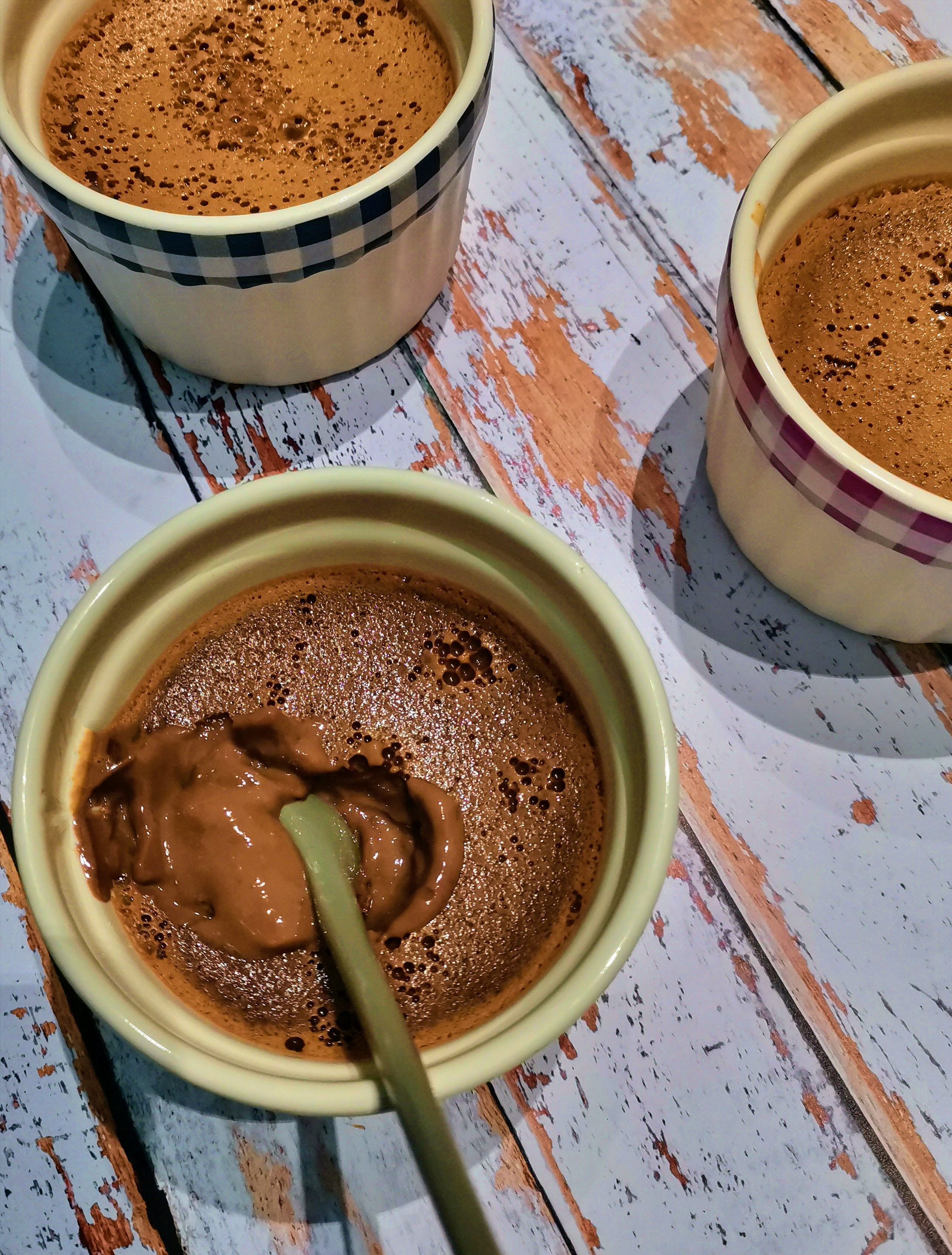 Pots de crème au chocolat