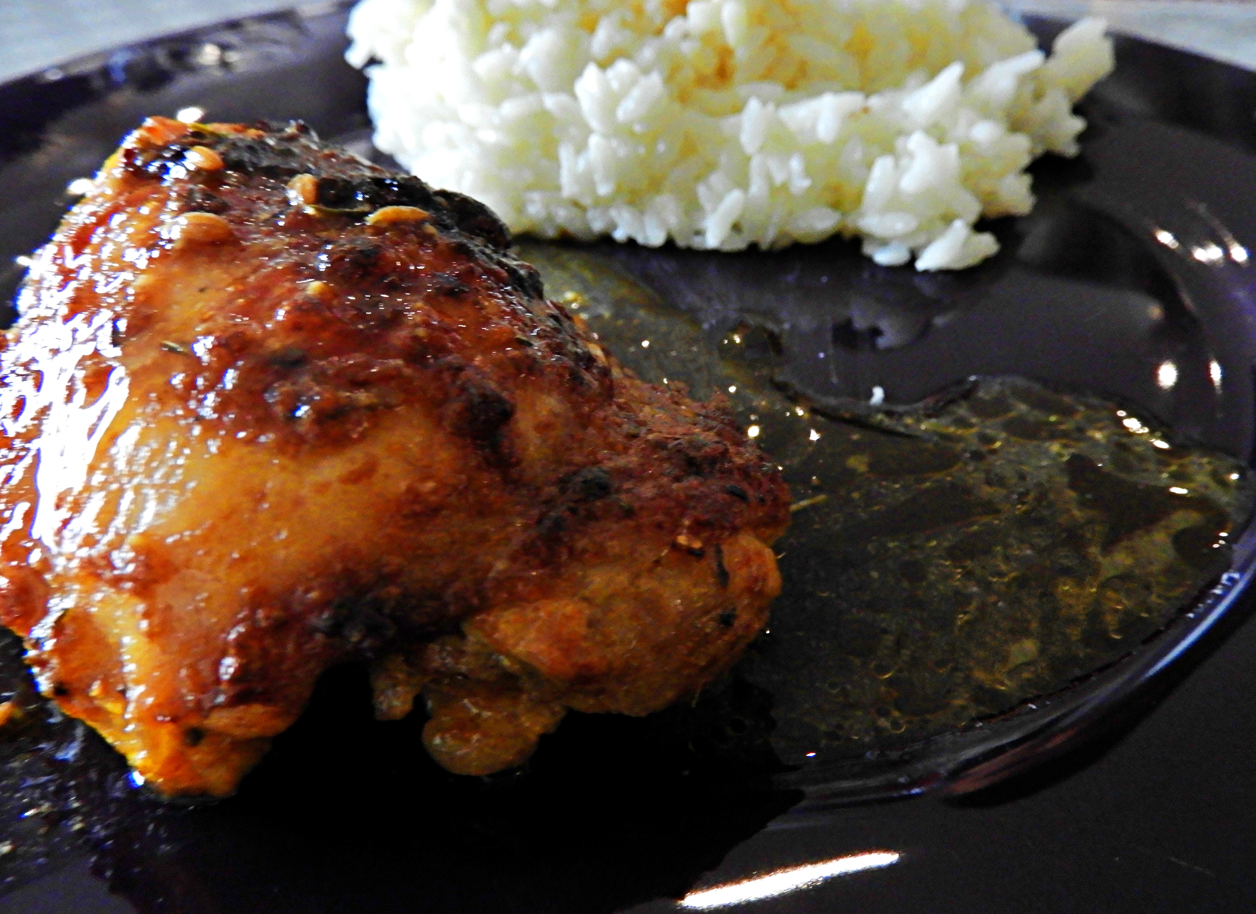 Poulet mariné à l’orientale