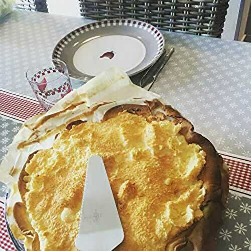 TARTE AU FROMAGE MERINGUÉ