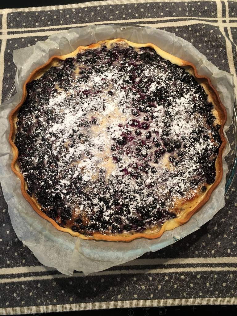 TARTE AUX MYRTILLES