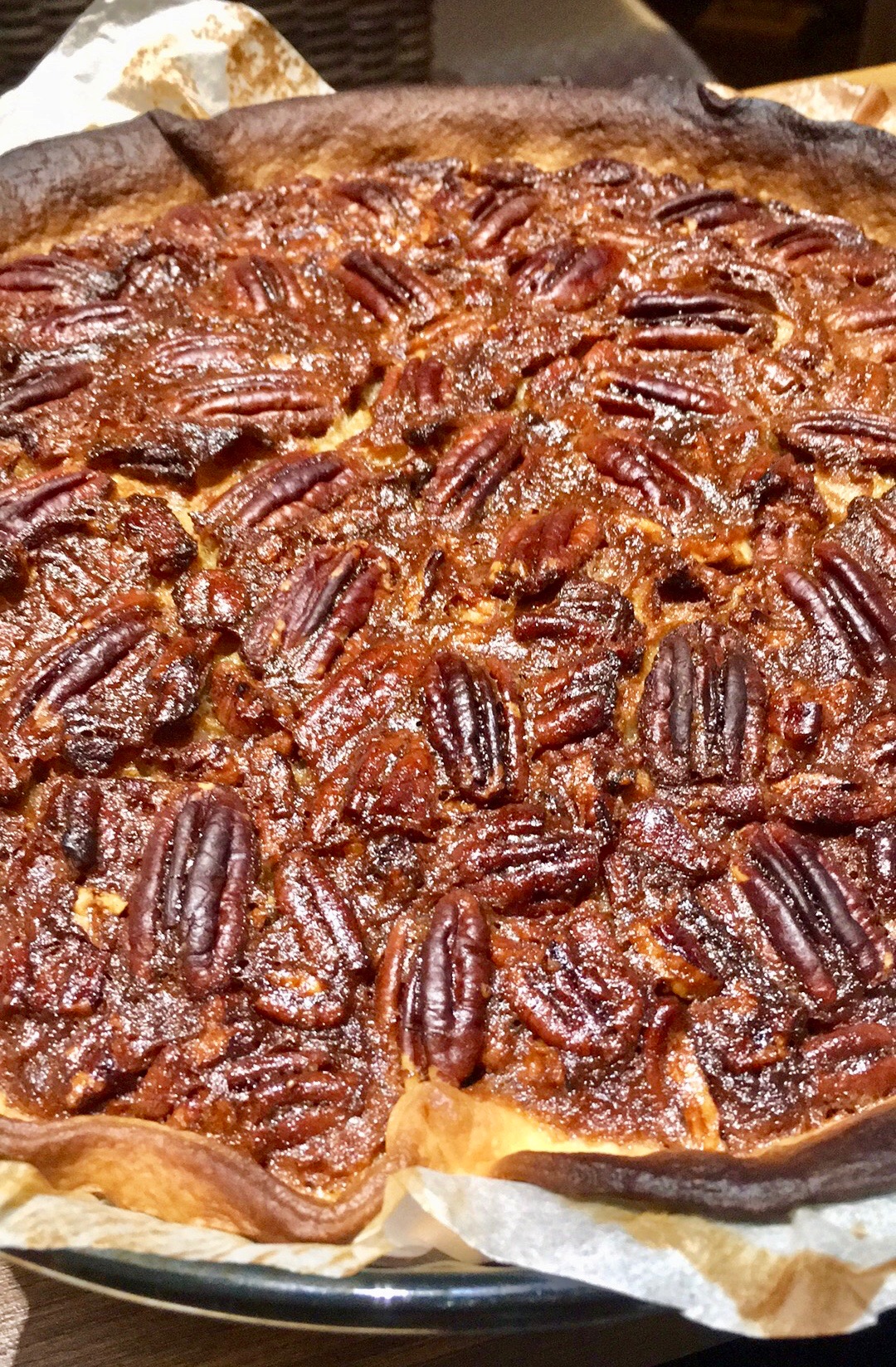 TARTE AUX NOIX DE PÉCAN OU PECAN PIE